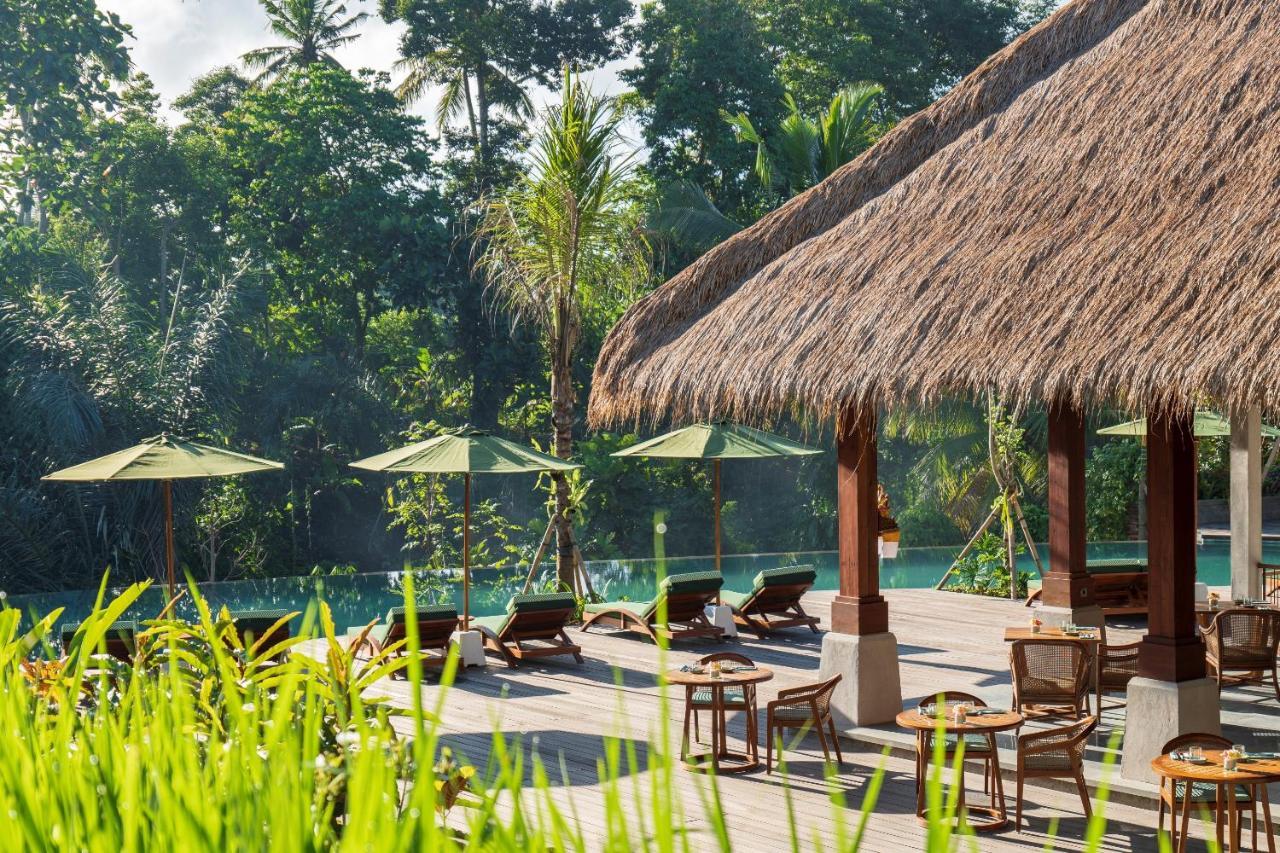 乌布 阿迪瓦娜苏维塔-Chse认证酒店 外观 照片 The swimming pool at the hotel