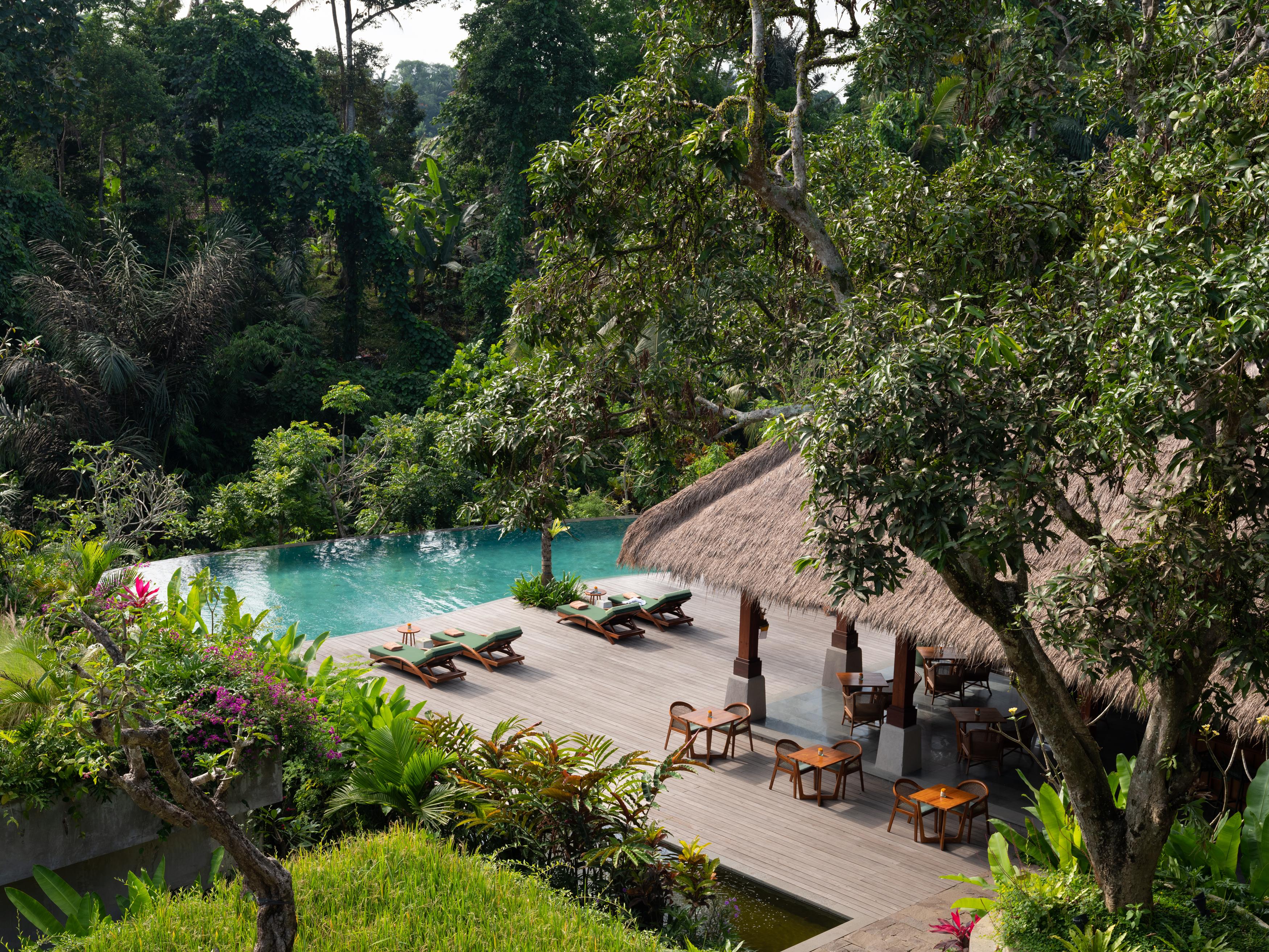 乌布 阿迪瓦娜苏维塔-Chse认证酒店 外观 照片 The swimming pool at the resort