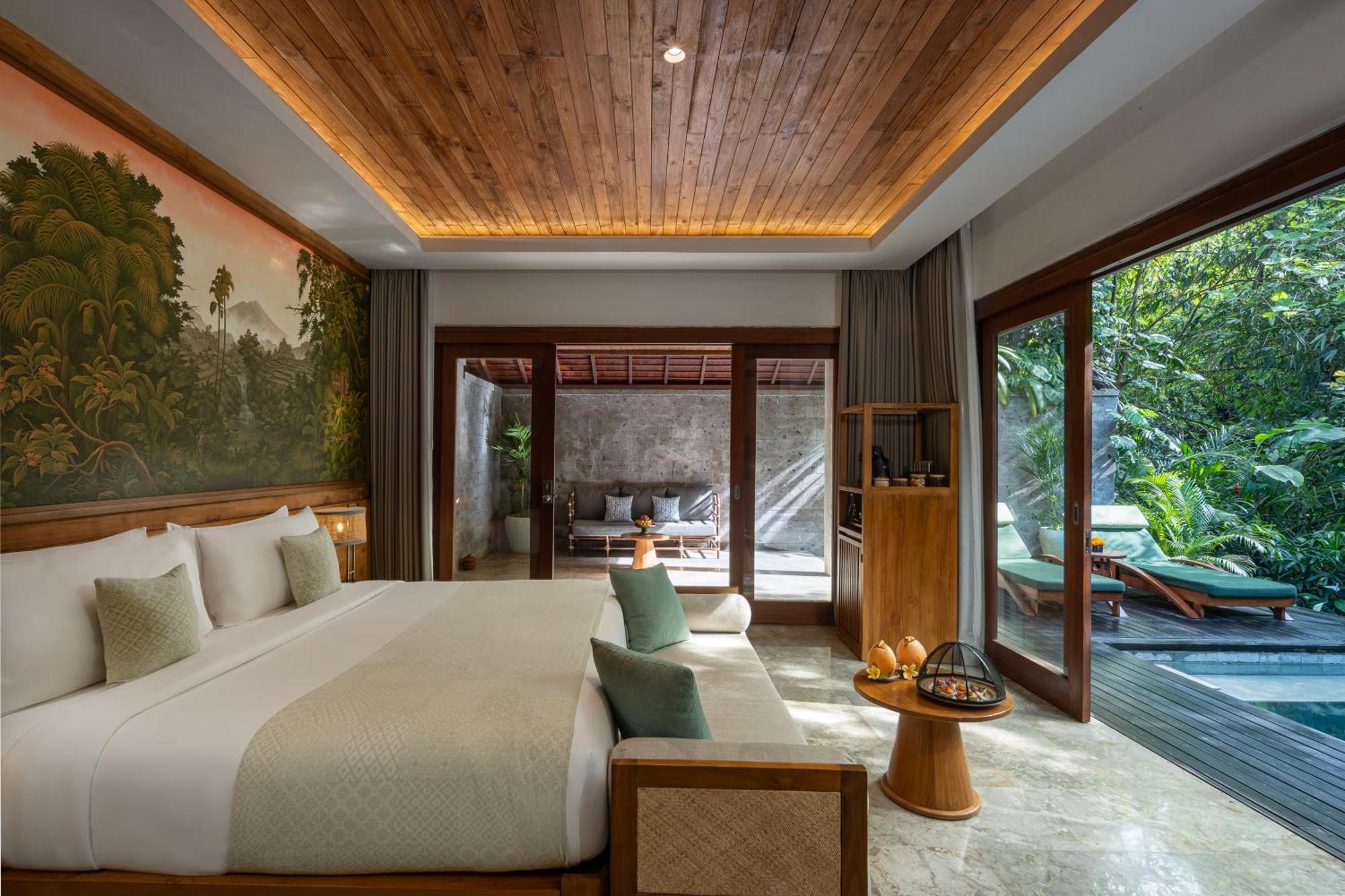 乌布 阿迪瓦娜苏维塔-Chse认证酒店 外观 照片 A bedroom at the hotel
